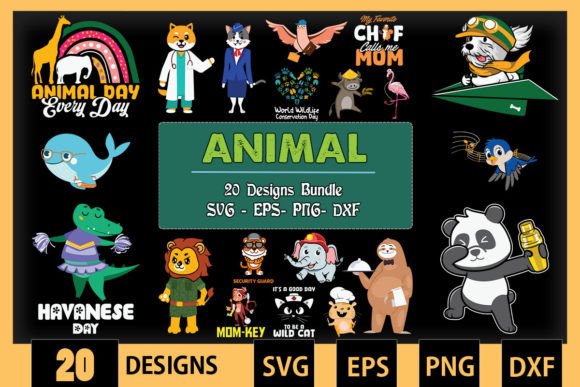 A Designer's Review of the Animal Bundle SVG 20 Designs