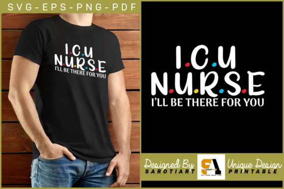 A Designer's Review of the ICU Nurse I'll Be There for You Embroidery Design