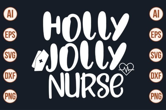 A Designer's Take on the Holly Jolly Nurse Embroidery File