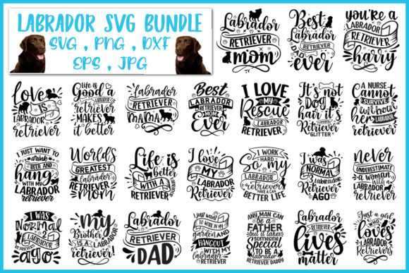 An Embroidery Designer's Hands-On Review of the Labrador SVG Bundle