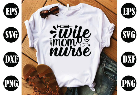 An Embroidery Designer's Review of Wife Mom Nurse Nurse