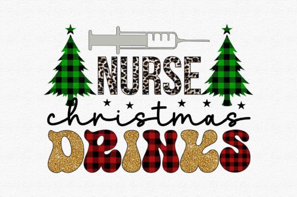 Nurse Christmas Drinks: A Design Review for Embroidery Projects