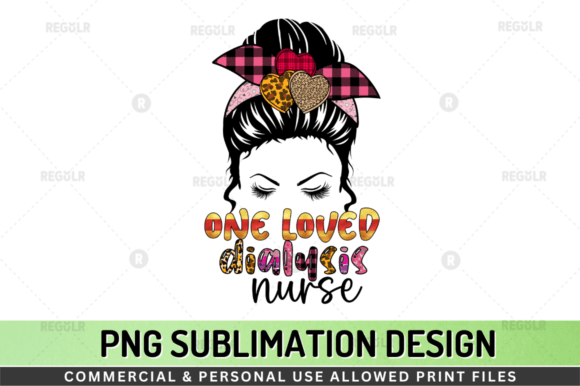 One Loved Dialysis Nurse Design for Embroidered Gifts