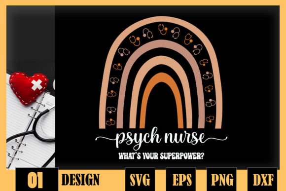 Psych Nurse Superpower Embroidery Design Review