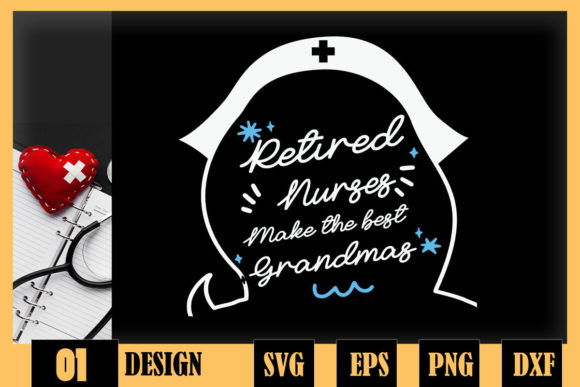 Retired Nurse Make the Best Grandmas Embroidery Design Review