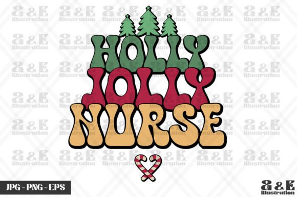 Retro Holly Jolly Nurse Christmas Embroidery Review