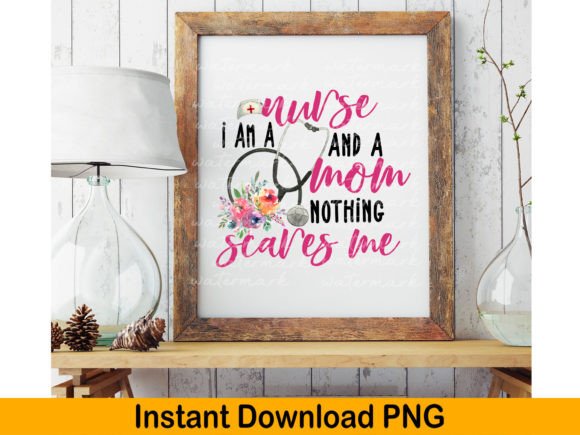 The Heartfelt Charm of Nurse Mom PNG Designs